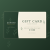 Zefiro Gift Card - 100 euro