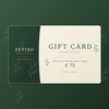 Zefiro Gift Card - 75 euro